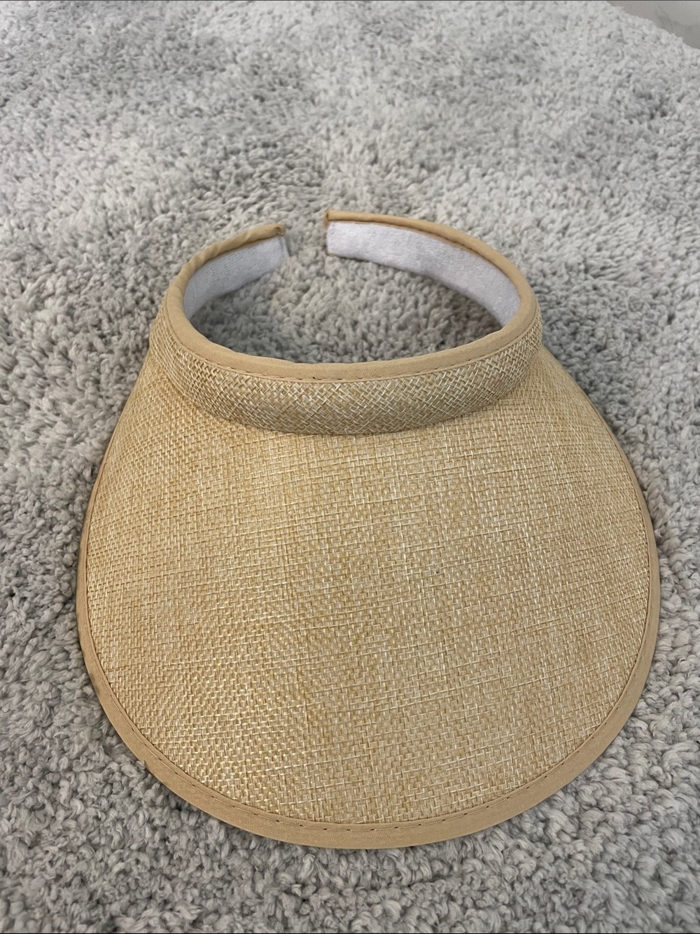 Amazon New!!!NIB‎ Womans Slip-On Straw Visor